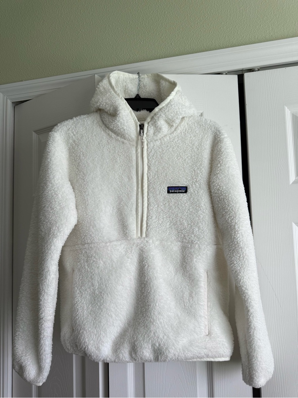 Patagonia Pullover Los Gatos Fleece Hoodie 1/4 Zip Sherpa Sweatshirt